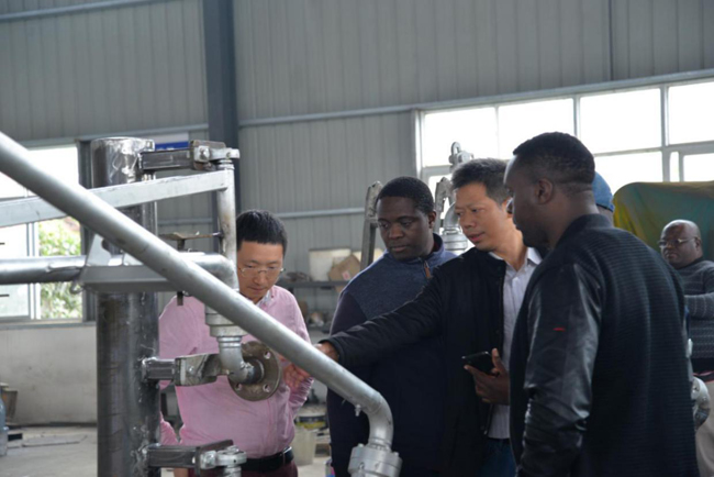 熱烈歡迎非洲贊比亞客戶來深奧圖工廠考察 熱烈歡迎非洲贊比亞客戶來深奧圖工廠考察